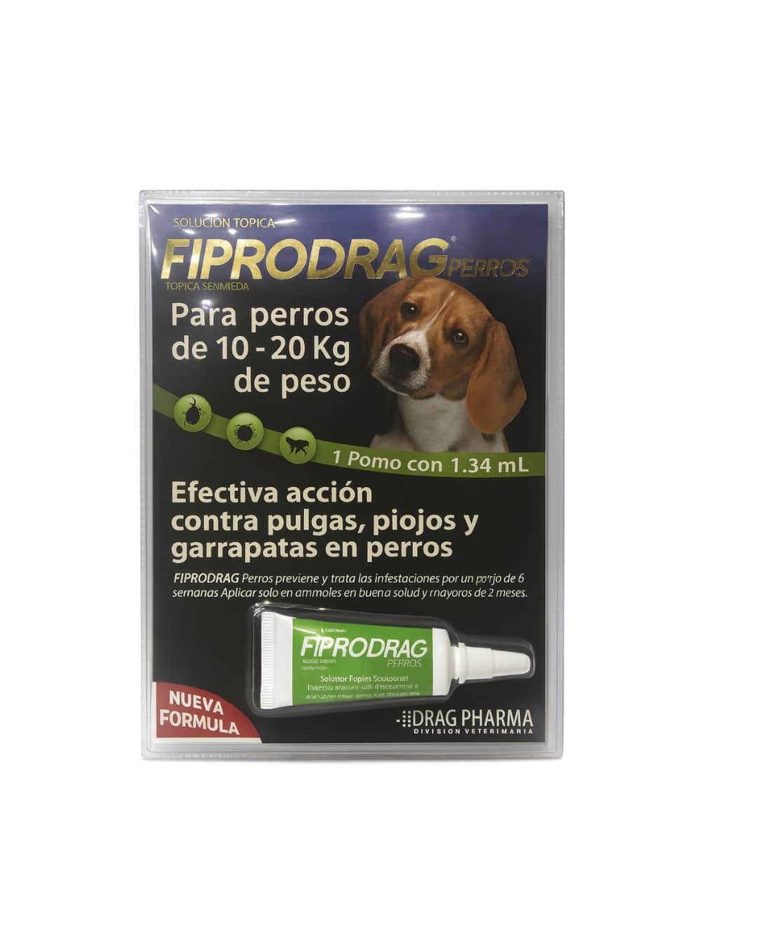 fiprograg 10-20 Fiprodrag Perro 10 A 20 Kg - Imagen 1