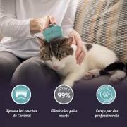 Cepillo Furminator Gato Y Conejo Pelo Corto - Imagen 2