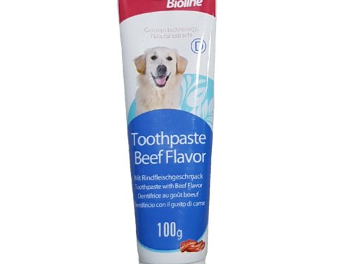 Pasta Dental Para Perros Sabor Carne Bioline