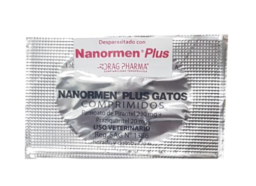 Antiparasitario Nanormen Plus Gato DPH #11-1244-2 - Imagen 2