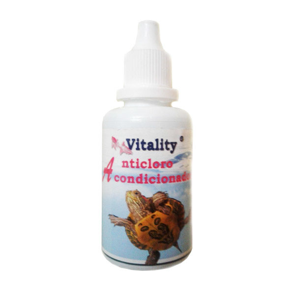 Anticloro Acondicionador Para Tortuga Vitality #Act30