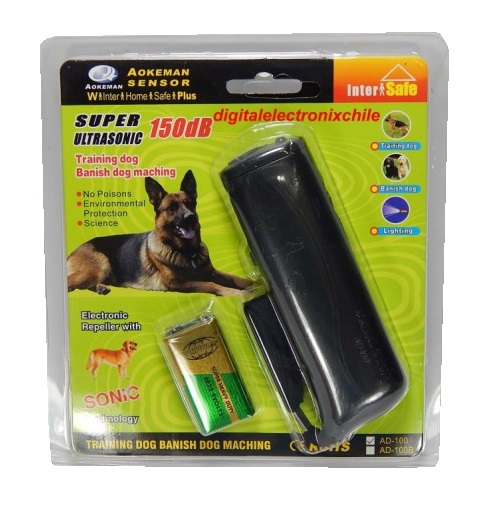 Ahuyentador Para Perros, Ultrasonido, Repelente #Ad-1001114 –