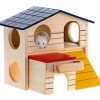 Casa De Madera Grande Para Hamster #Rj116