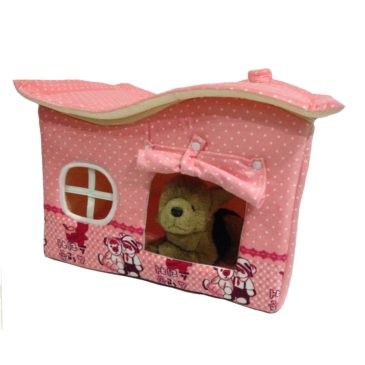 Casa De Tela Pelo Corto Acolchada