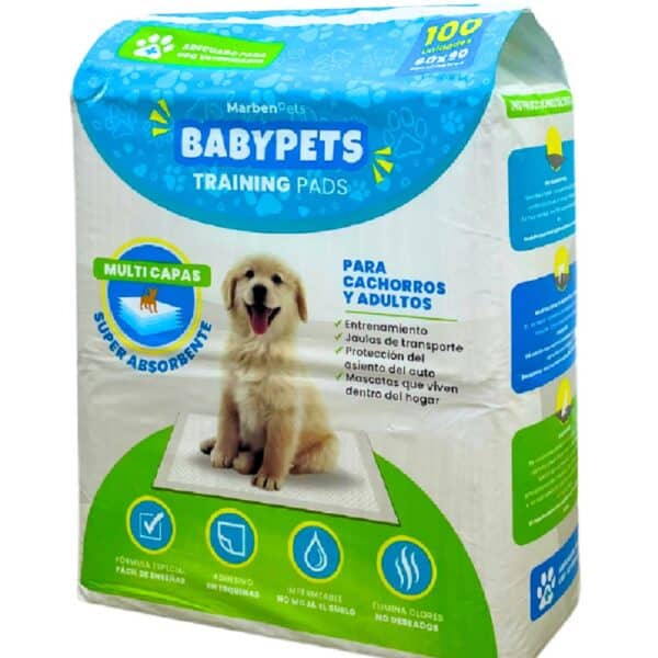 Sabanillas Baby Pets 60X60Cm 100 Un #Tp-100