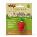 Living World Rabano Mordillos De Madera Y Loofah #61481