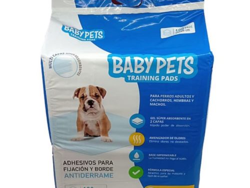 Sabanillas Baby Pets 60X60Cm 100 Un #Tp-100