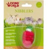 Living World Rabano Mordillos De Madera Y Loofah #61481