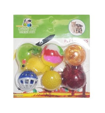 Set 6 Juguetes Para Mascotas #19059