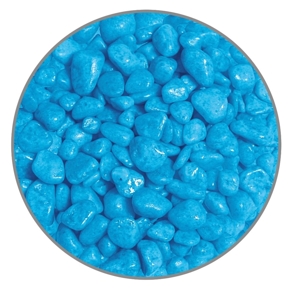 Grava Celeste Ornamental Para Acuario 1Kg #Dop-A1