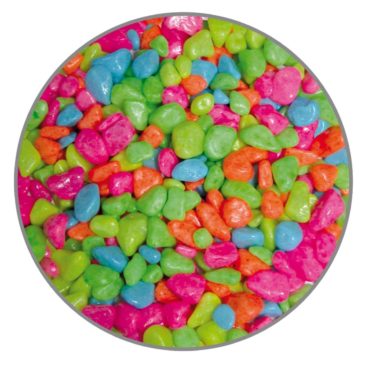 Grava Neon Ornamental Para Acuario 1Kg #Dop-N1