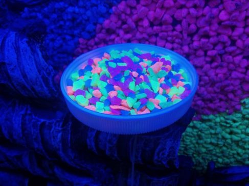 Grava Neon Ornamental Para Acuario 1Kg #Dop-N1 - Imagen 2