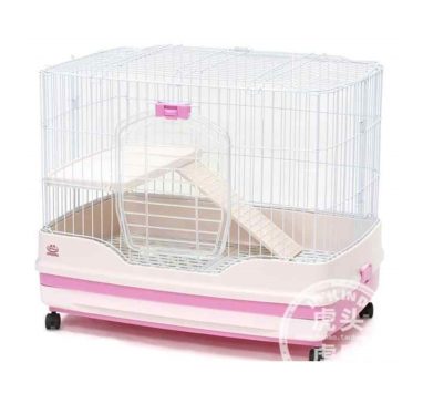 Jaula De 2 Niveles Rosada Prevue