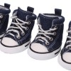 Zapatos De Lona Para Perros Estilo Converse Talla 1