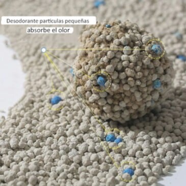 Arena Sanitaria Easy Clean Lavanda 20Kg #E-20LA MBN - Imagen 2