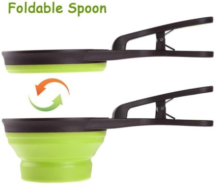 Cuchara Plegable Clip Medidora Para Alimentos 3 En 1 #32007 - Imagen 3
