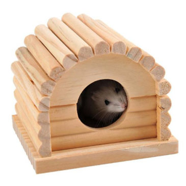 Casa De Madera Para Hamster #Rj114