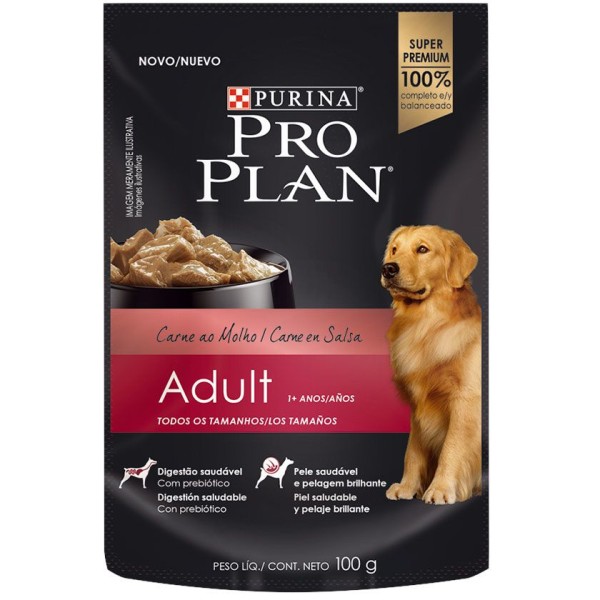 Sobre Pro Plan Adulto Carne En Salsa