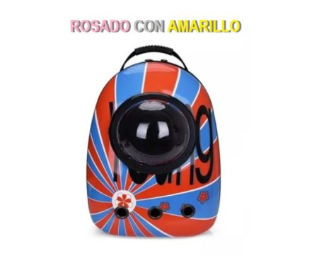 Mochila Transportadora Tipo Astronauta Para Mascotas #35311 MBN - Imagen 3