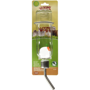 Bebedero Botella Vidrio 177 Ml. Living World #61580