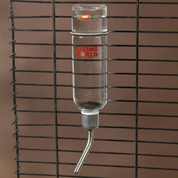 Bebedero Botella Vidrio 177 Ml. Living World #61580 - Imagen 3