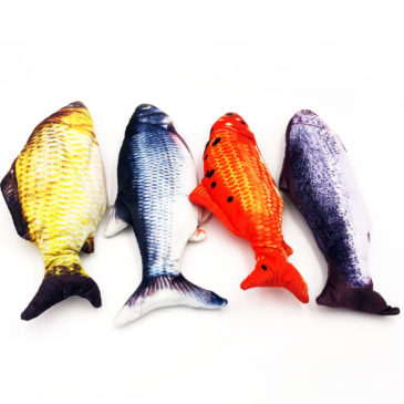 Pez De Juguete Con Cat Nip 30Cm #Kl-06 - Imagen 4