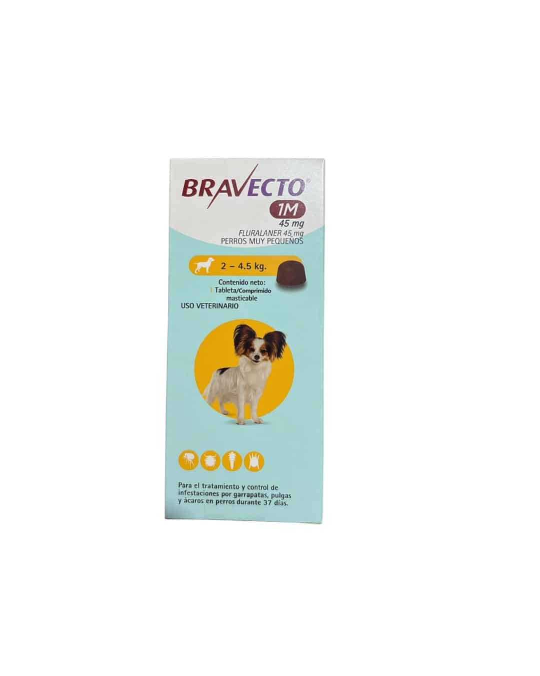 bravecto Bravecto 2 A 4.5 Kilos (fecha corta 6/2026) - Imagen 1