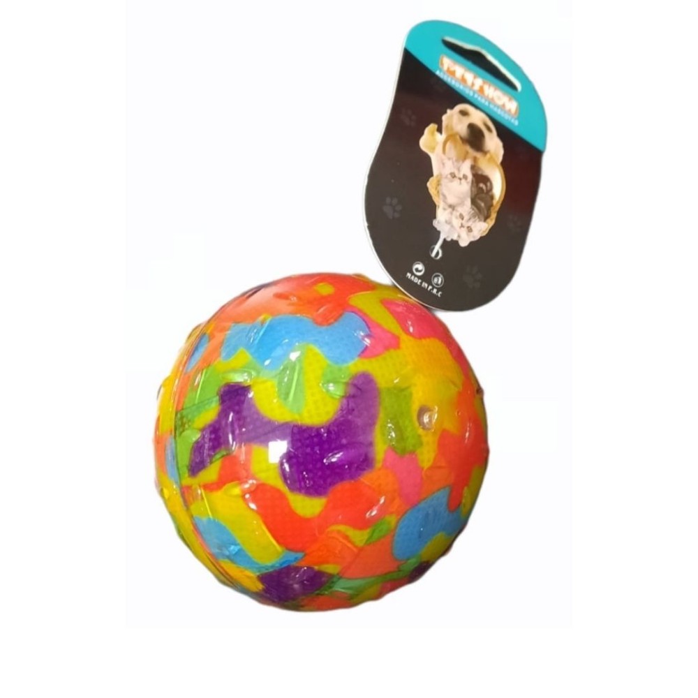 Pelota De Goma Alta Densidad 10 Cm #18174
