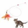 Varilla Alambre Con Plumas Gato #Ct136