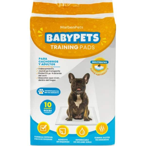 Sabanillas Baby Pets 60X60Cm 10 Un #Tp-10