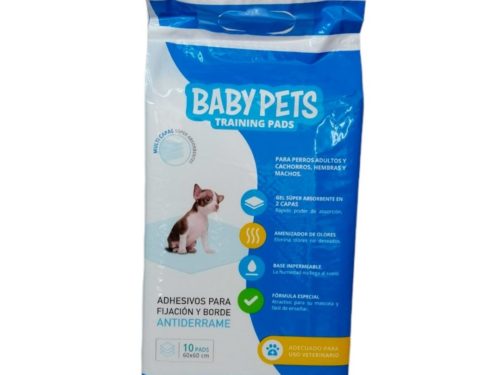 Sabanillas Baby Pets 60X60Cm 10 Un #Tp-10