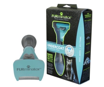 Cepillo Furminator Gato Y Conejo Pelo Corto