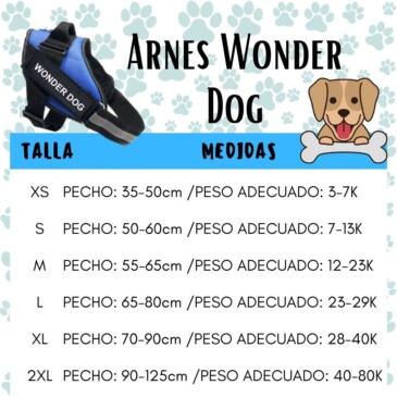 Arnés Wonder Dog Talla L #Pt015L - Imagen 2