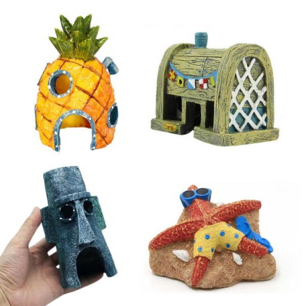 Adorno acuario De Bob Esponja LVL