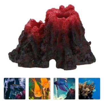 Adorno Volcan Mediano Para Acuario - Imagen 2