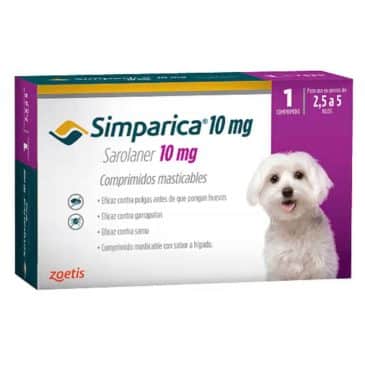 Simparica 2.5 A 5Kg 1 Comprimido #5000440 DGÑ