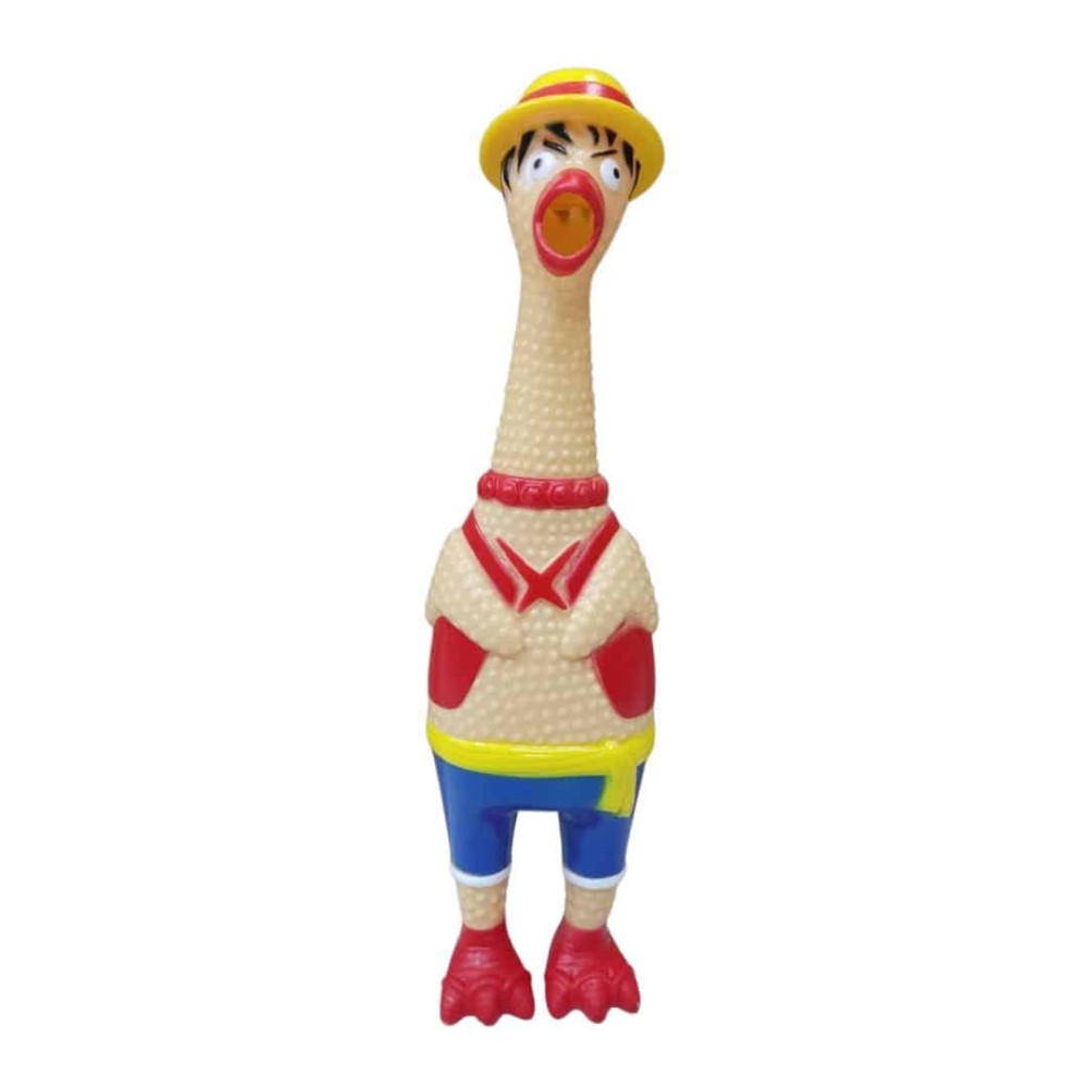 Pollo De Goma Luffy De ​Juguete M #Jdc-09
