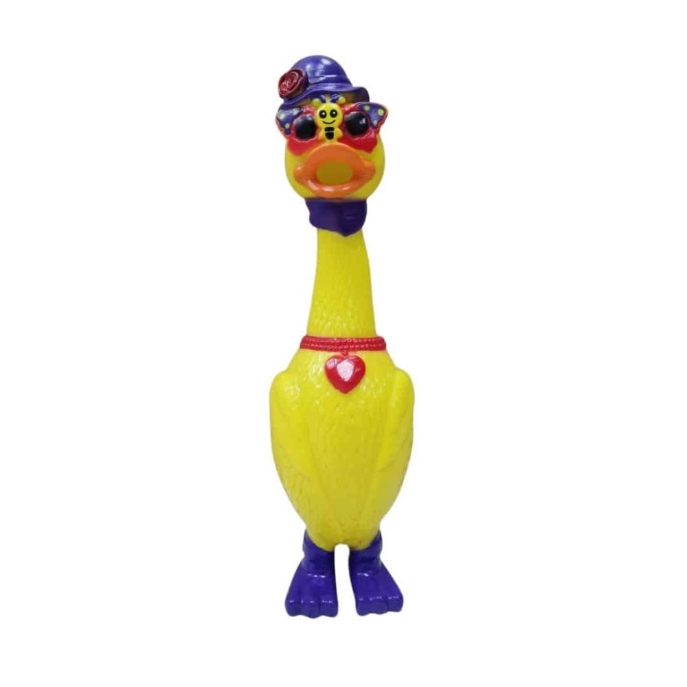 Pollo De Goma Naugthty De ​Juguete M #Jdc-02