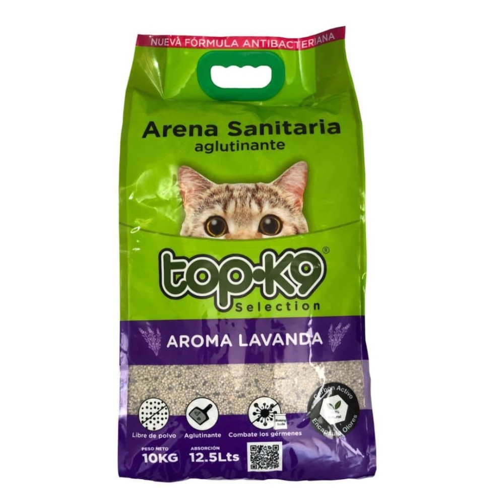Arena Aglutinante Top K9 Lavanda 10K #2020