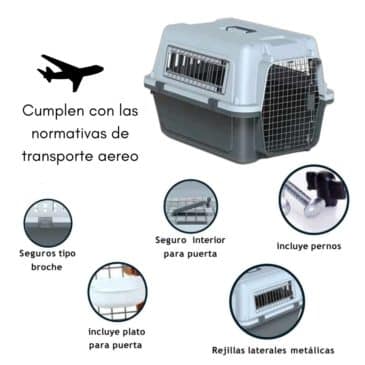 Jaula Transportadora MBN #Xgh-3 - Imagen 2