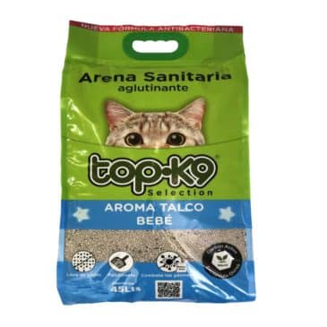 Arena Aglutinante Topk9 Talco De Bebé 10K #2022