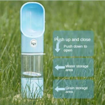 Botella De Agua Portátil 2 En 1 250Ml MBN #Szp0009B - Imagen 5