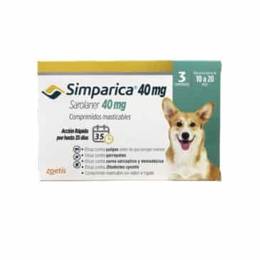 Simparica 10 A 20Kg 3 Comprimidos #11022554