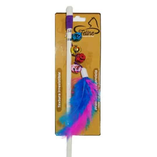 Varilla Con Pluma Y Cascabel #Dgy-130