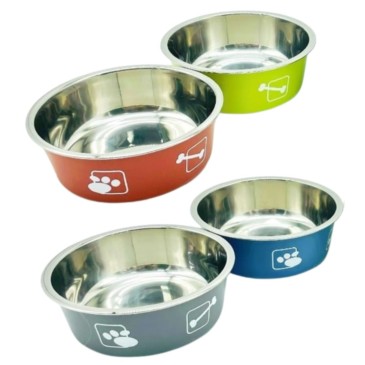 Plato Bowl de Acero Inoxidable S #18149