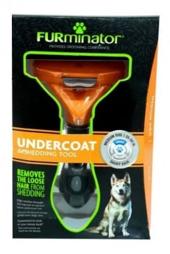 Cepillo Furminator Mediano Perros Pelo Corto