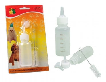 Mamadera Para Cachorros 50Ml Con Limpiador  FYN