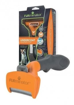 Cepillo Furminator Mediano Perros Pelo Corto - Imagen 2