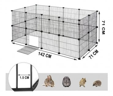 Jaula Modular 23 Paneles PF012 - Imagen 2
