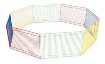 Corral De 8 Paneles Para Pequeñas Mascotas MBN #066